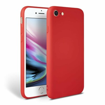 TechProtection TPU iPhone SE 2022 /&nbsp;2020&nbsp;hoesje Rood