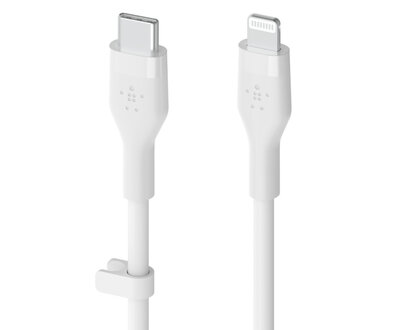 Belkin BoostCharge Flex USB-C naar Lightning kabel 2 meter wit