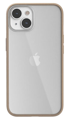 Woodcessories Clear iPhone 14 hoesje taupe