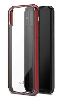 Moshi Vitros iPhone XS bumper hoesje Rood