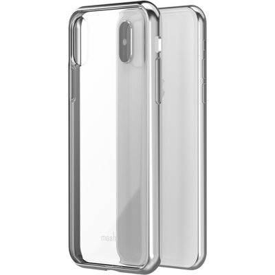 Moshi Vitros iPhone XS bumper hoesje Zilver