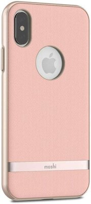 Moshi Vesta iPhone X hoesje Roze
