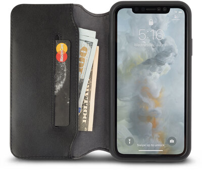 Moshi Overture iPhone Xs Max hoesje Zwart