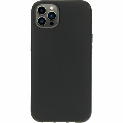 Mobiparts TPU iPhone 14 Pro hoesje mat zwart