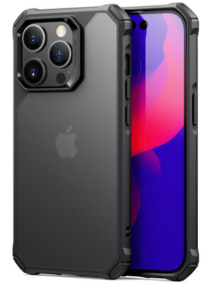 ESR Air Armor iPhone 14 Pro Max hoesje frosted zwart