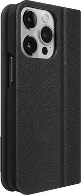 LAUT Prestige Folio iPhone 14 Pro hoesje zwart 