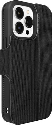 LAUT Urban Folio iPhone 14 Pro Max hoesje zwart