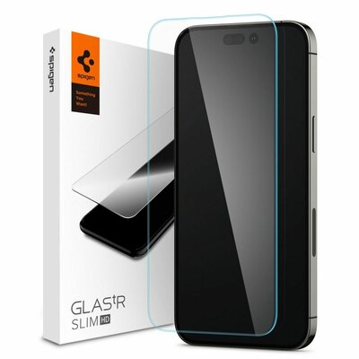 Spigen GlastR iPhone 14 Pro glazen&nbsp;screenprotector