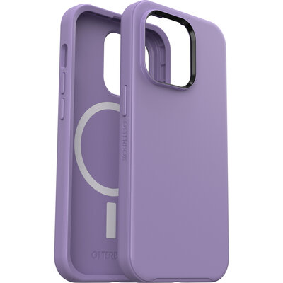 Otterbox Symmetry MagSafe iPhone 14 Pro hoesje paars