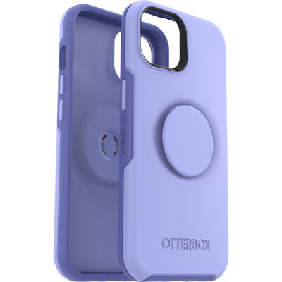 Otterbox Symmetry + Pop iPhone 14 Plus hoesje paars