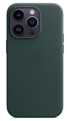 Apple MagSafe leren iPhone 14 Pro Max hoesje groen