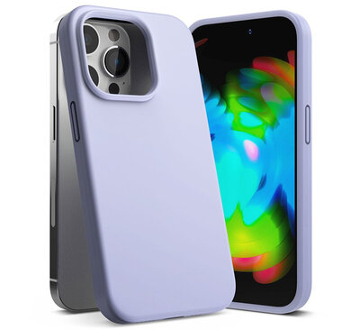 Ringke Silicone iPhone 14 Pro hoesje lavender