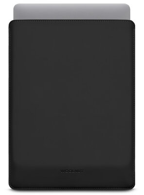 Woolnut Coated sleeve MacBook Pro 14 inch hoesje zwart