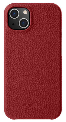 Melkco leren Snap iPhone 14 Plus hoesje rood