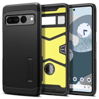 Spigen Tough Armor Pixel 7 Pro hoesje zwart