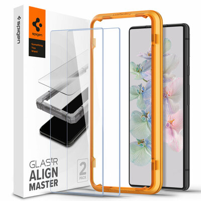 Spigen GlastR ALM Pixel 7 glazen screenprotector 2 pack