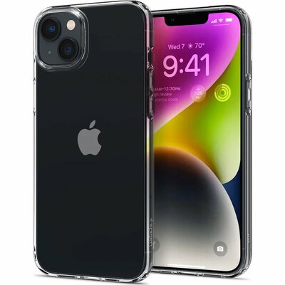 Spigen Crystal Flex iPhone 14 Plus hoesje transparant