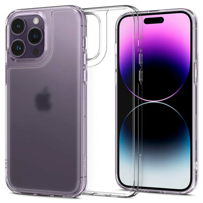 Spigen Quartz Hybrid iPhone 14 Pro hoesje mat transparant 