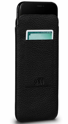 Sena Ultraslim Wallet iPhone XS Max hoesje Zwart