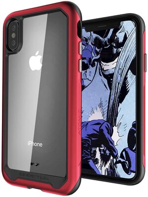 Ghostek Atomic Slim 2 iPhone XS hoesje Rood