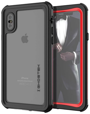 Ghostek Nautical 2 iPhone XS waterdicht hoesje Rood