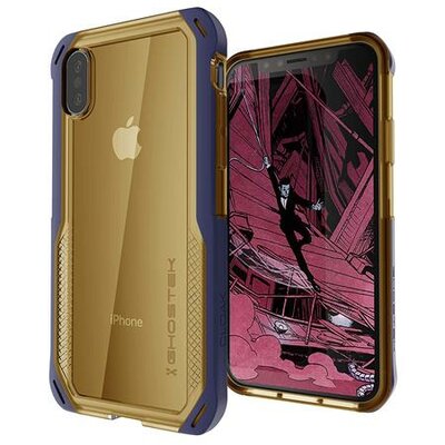 Ghostek Cloak 4 iPhone XS hoesje Goud