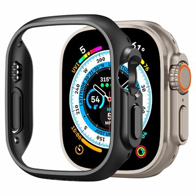 Spigen Thin Fit Apple Watch Ultra 49 mm hoesje zwart