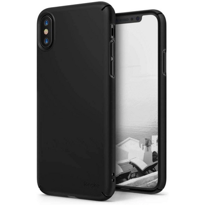 Ringke Slim iPhone X hoesje Zwart