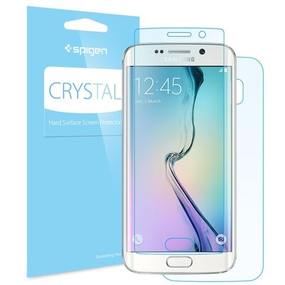 Spigen Crystal Galaxy S6 Edge screenprotector