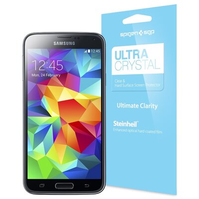 Spigen Crystal Galaxy S5 screenprotector