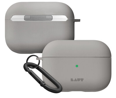 LAUT Huex AirPods Pro 2 hoesje grijs