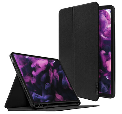 LAUT Prestige iPad 2022 10,9 inch hoesje zwart