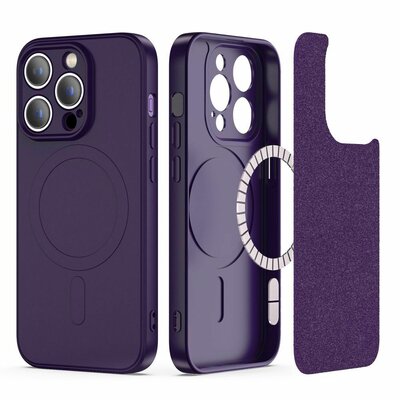 Tech Protection Icon MagSafe iPhone 14 Pro hoesje paars