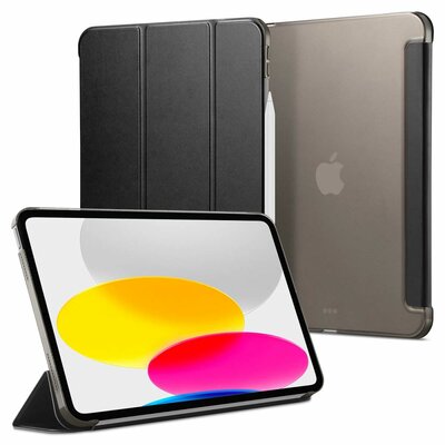 Spigen Smart Fold iPad 2022 10,9 inch hoesje zwart