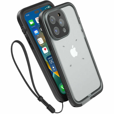 Catalyst Total Protection waterdicht iPhone 14 Pro hoesje zwart
