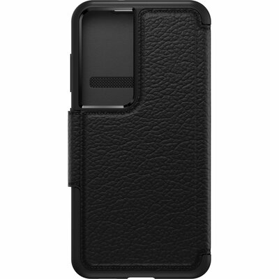 Otterbox Strada leren Galaxy S23 hoesje zwart