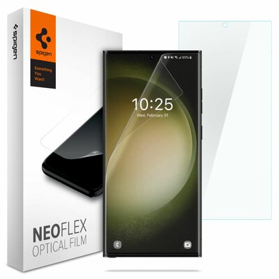 Spigen Neo Flex Solid Galaxy S23 Ultra&nbsp;screenprotector 2 pack