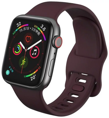 TechProtection Soft Apple Watch 44 / 42 mm bandje Bordo