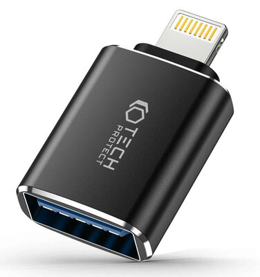 TechProtection Boost Lightning naar USB-A adapter