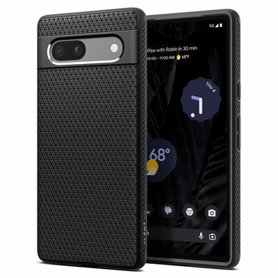 Spigen Liquid Air Pixel 7A hoesje zwart