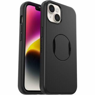 Otterbox Symmetry OtterGrip iPhone 14 Plus hoesje zwart