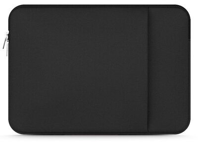 TechProtection Neoprene MacBook 15 inch sleeve zwart