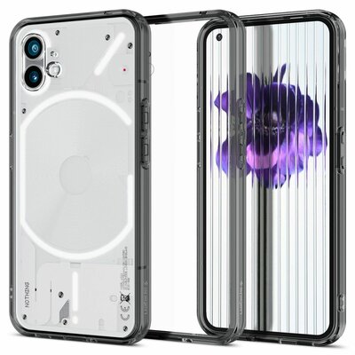 Spigen Ultra Hybrid Nothing Phone 1 hoesje zwart