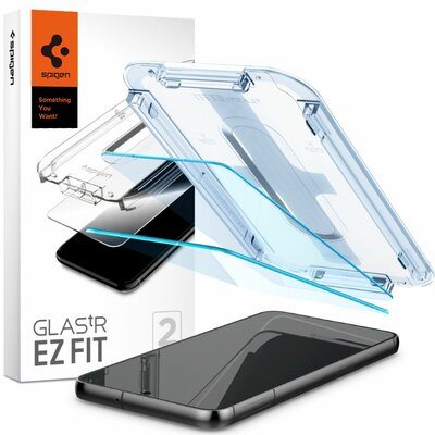 Spigen GlastR EZ Fit Galaxy S23+ Plus glazen screenprotector 2 pack