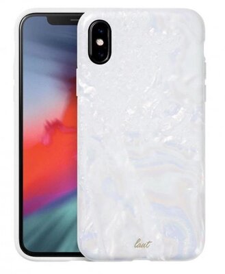 LAUT Pop Pearl iPhone XS hoesje Wit 