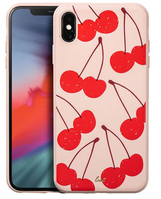 LAUT Tutti Frutti iPhone XS hoesje Kers