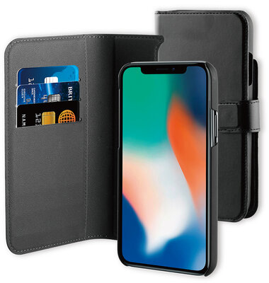 BeHello 2 in 1 Wallet iPhone 11 Pro Max hoesje Zwart