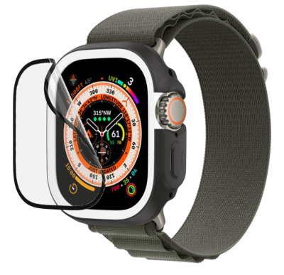 RhinoShield 3D Impact Apple Watch Ultra 49 mm screenprotector