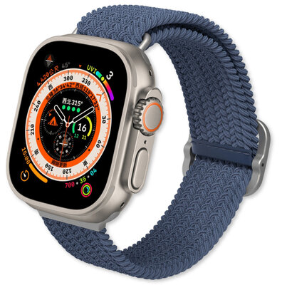 Rhinoshield Braided Apple Watch 49 / 45 / 44 mm bandje Navy