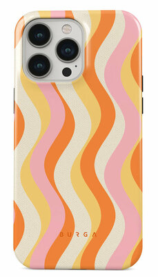 Burga Tough iPhone 15 Pro hoesje flower power 